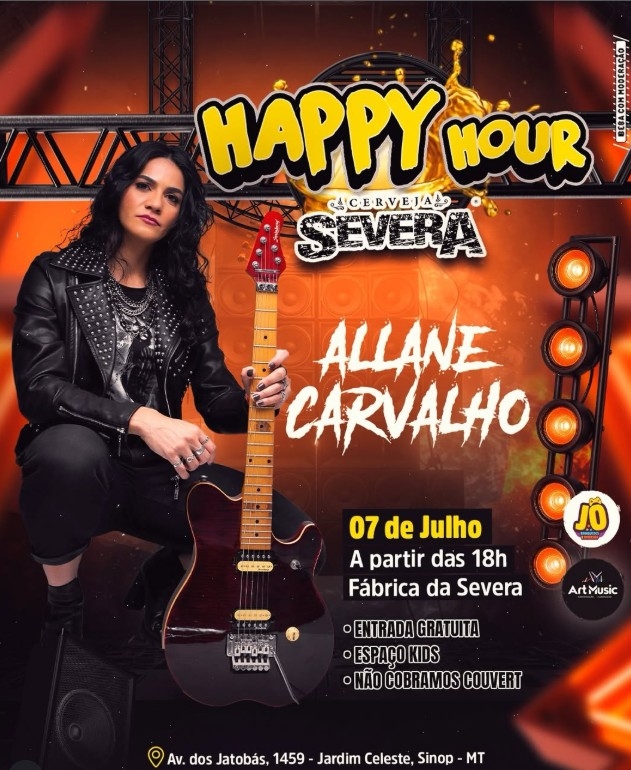 Evento happy-hour-severa-com-allane-carvalho