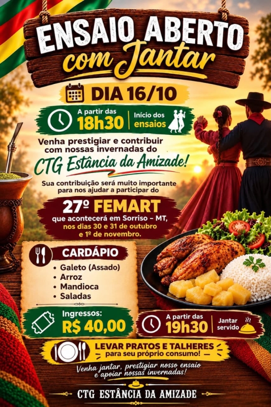 Evento ensaio-aberto-com-jantar--ctg-estancia-da-amizade