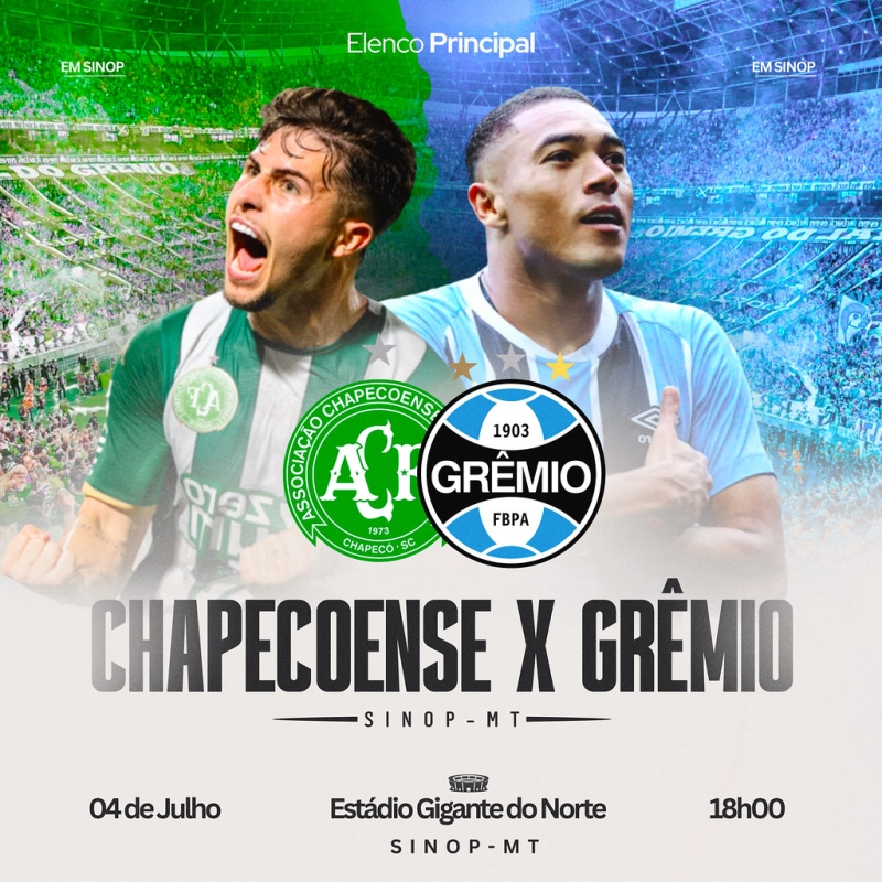 Evento chapeconese-x-gremio---amistoso-de-futebol